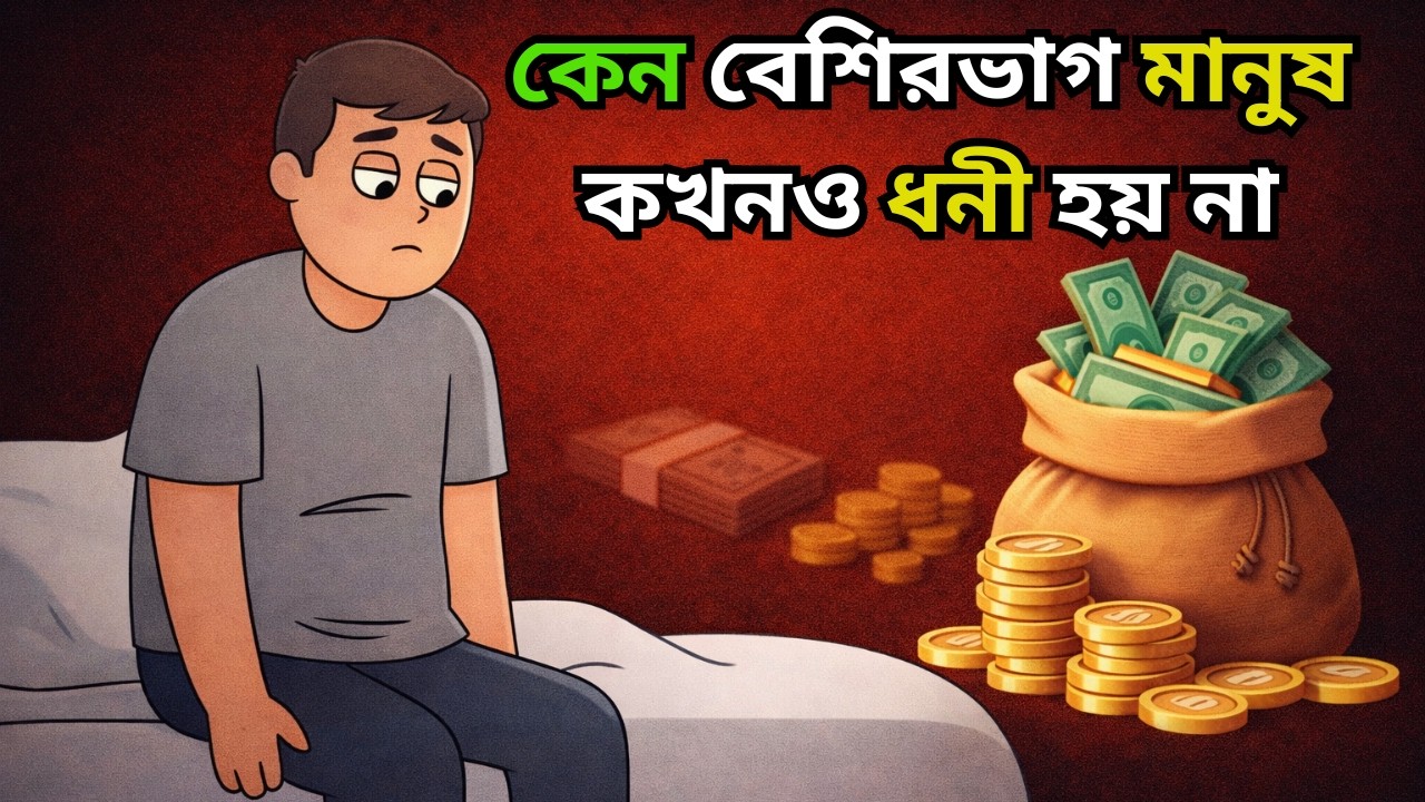 কেন বেশিরভাগ মানুষ কখনও ধনী হয় না ভালো চাকরি করেও - RS Jamalpur