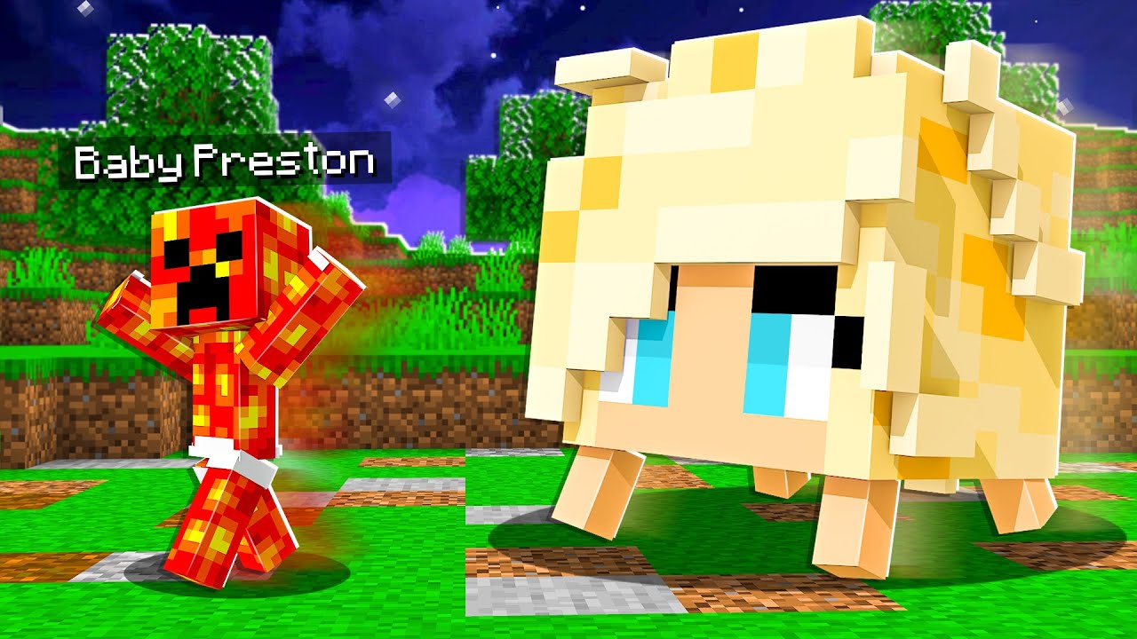 👶 20 эпических приключений с МАЛЫШОМ ПРЕСТОНОМ в Minecraft!