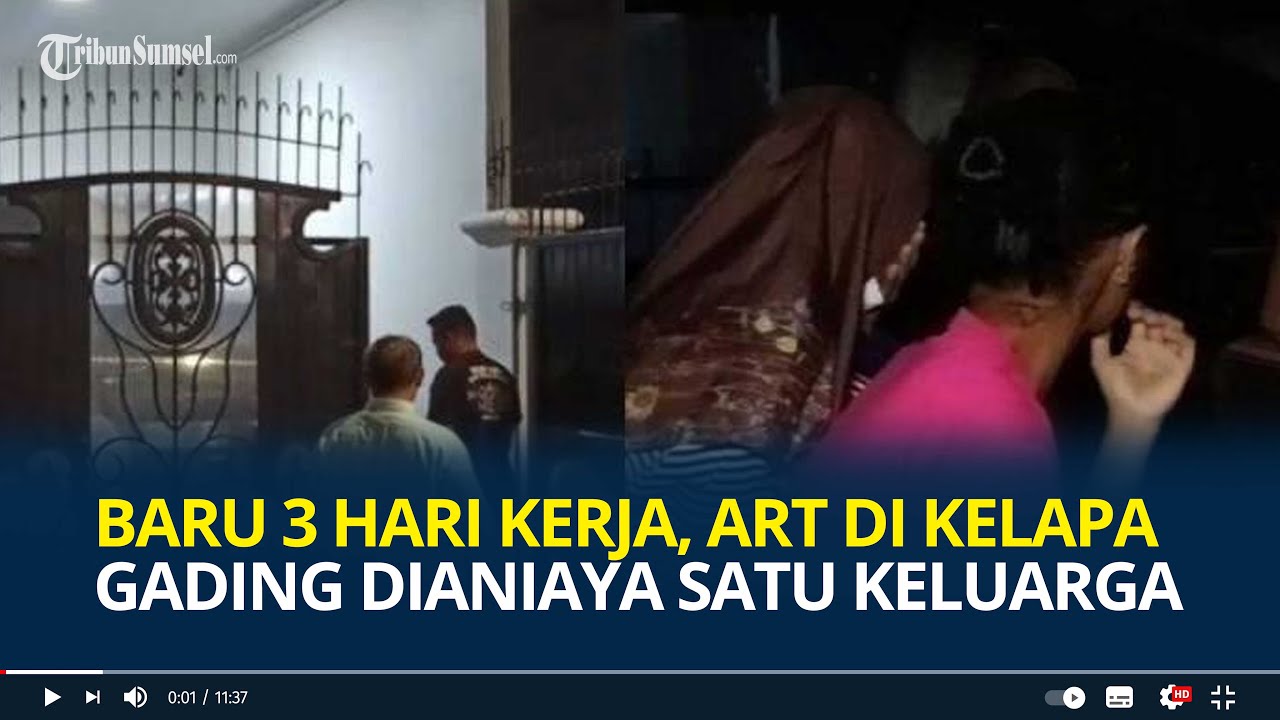 Pilu, Baru 3 Hari Kerja, ART di Kelapa Gading Dianiaya Satu Keluarga, Ketahuan usai Rekan Kabur