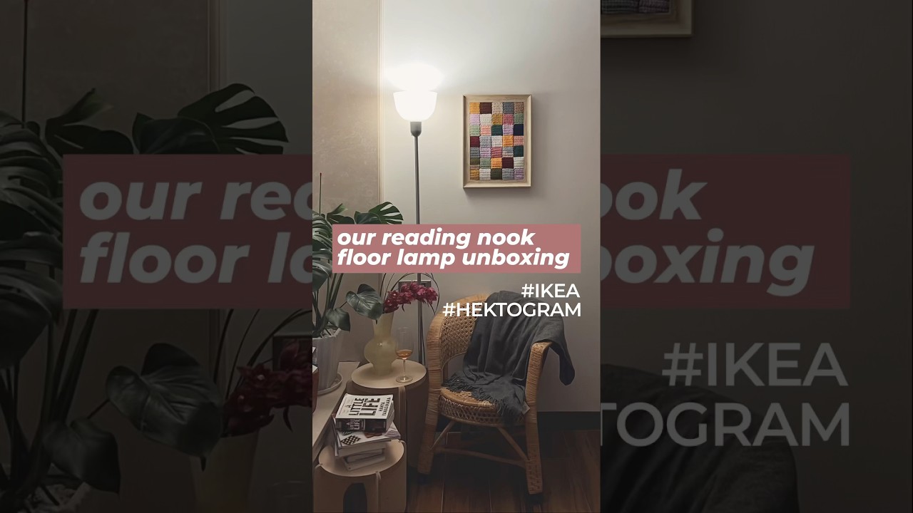 Unboxing the IKEA Hektogram Floor Lamp!