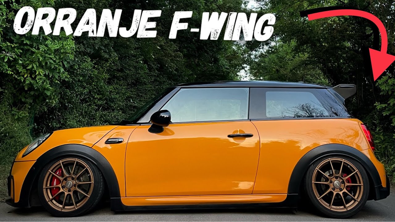 Mini F56: Как установить крыло Orranje Performance F-Wing на спойлер Mini F56