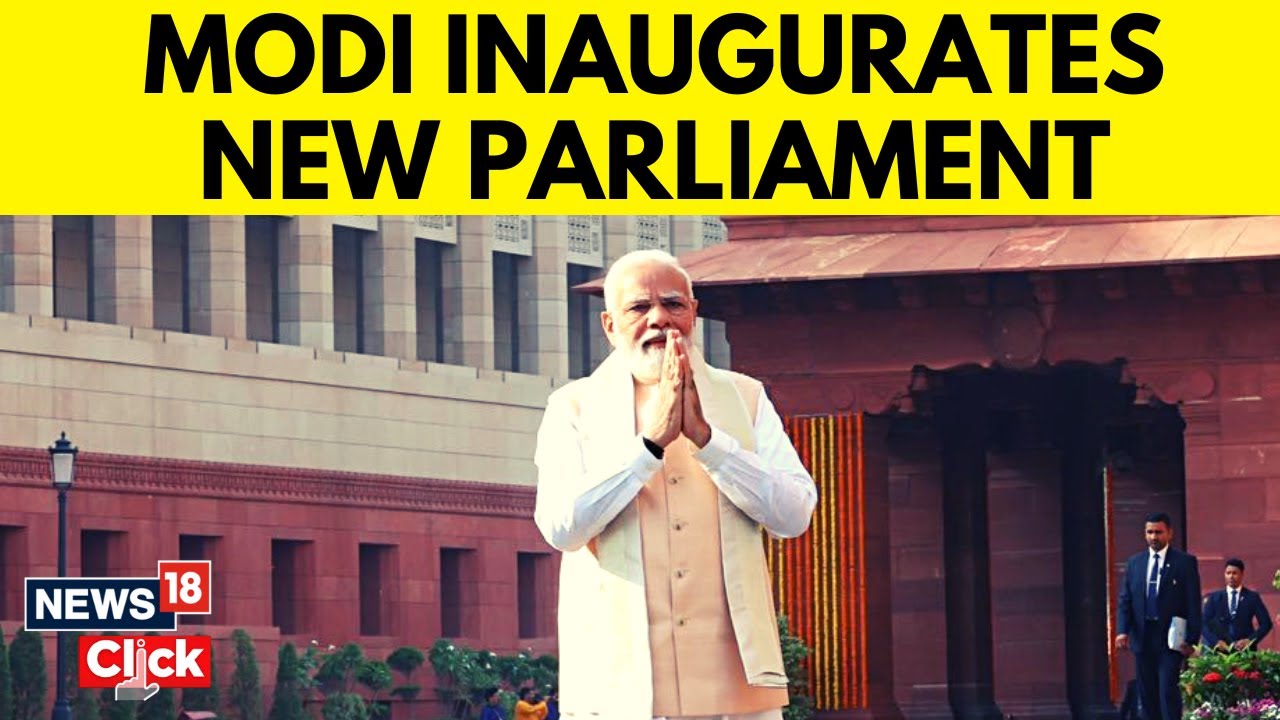 PM Modi Arrives For Inauguration Of New Parliament Building, Begins Puja | Parliament Inauguration