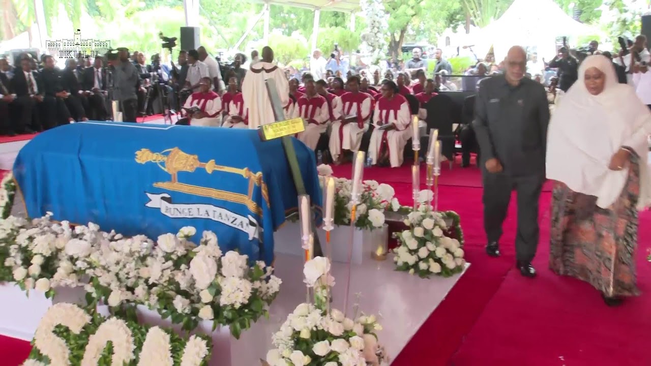 RAIS SAMIA AKISHIRIKI KUAGA MWILI WA MBUNGE WA KIGAMBONI DKT. FAUSTINE NDUGULILE