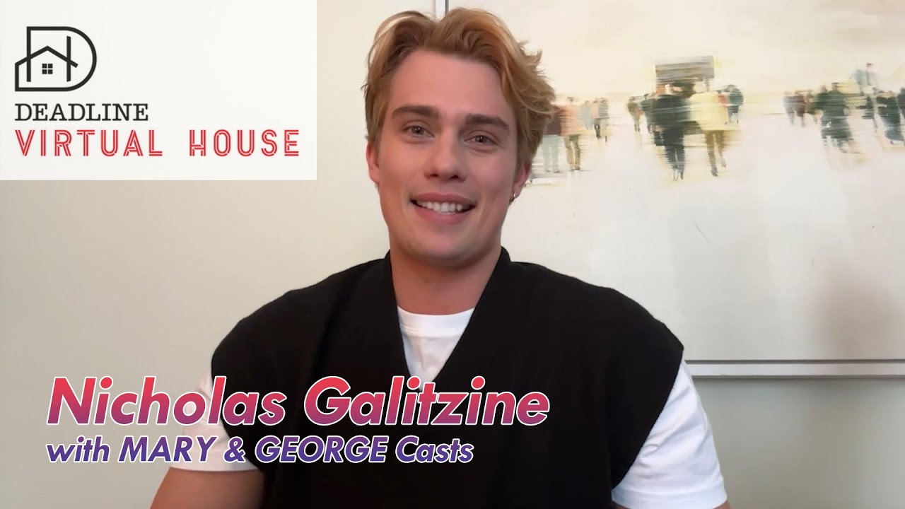 Nicholas Galitzine on Deadline Virtual House - Mary & George Casts | June 2024