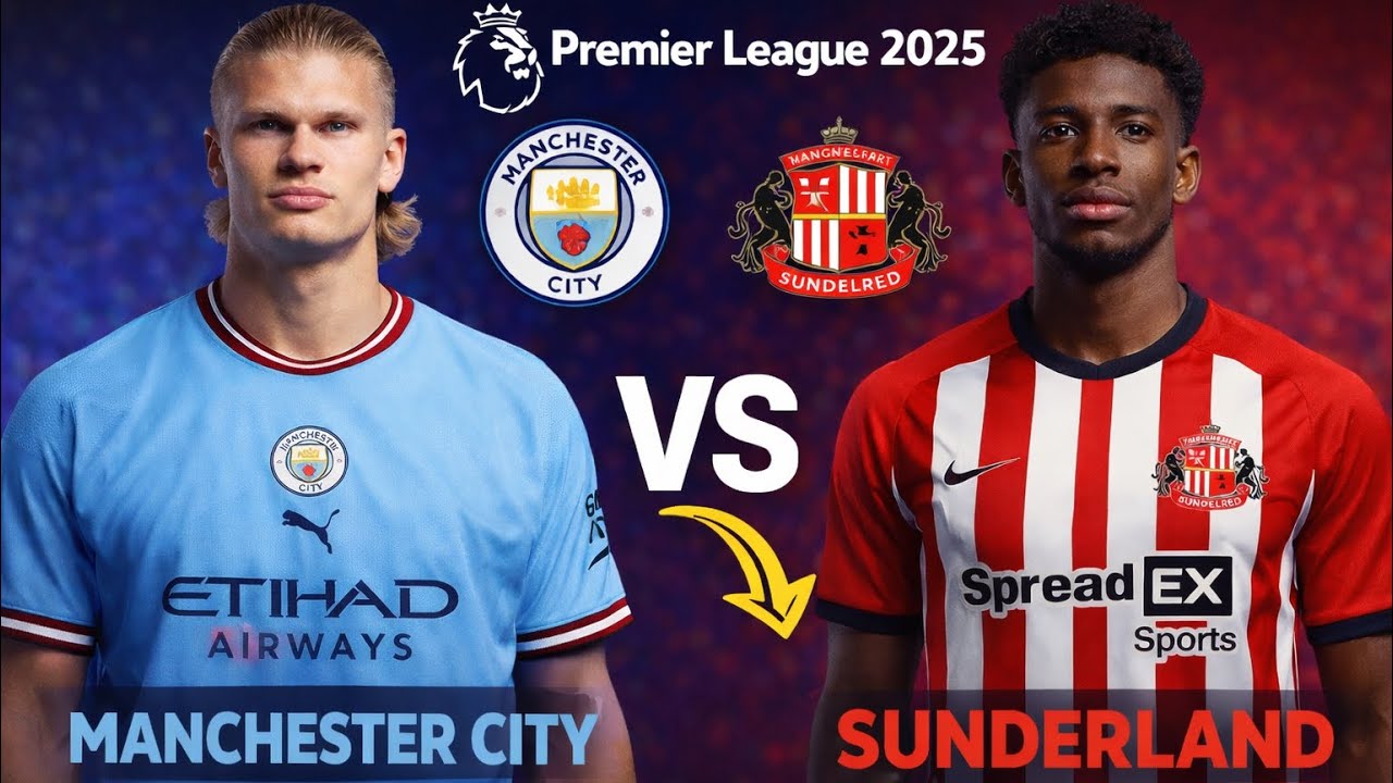 HAALAND vs TIMOTHÉE PEMBELE 🤯 | Manchester City vs Sunderland | Premier League 2025