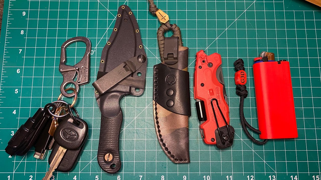New KNIVES & EDC GEAR (feat: Turner CNC, Redeemed Creations, G3D Printables)