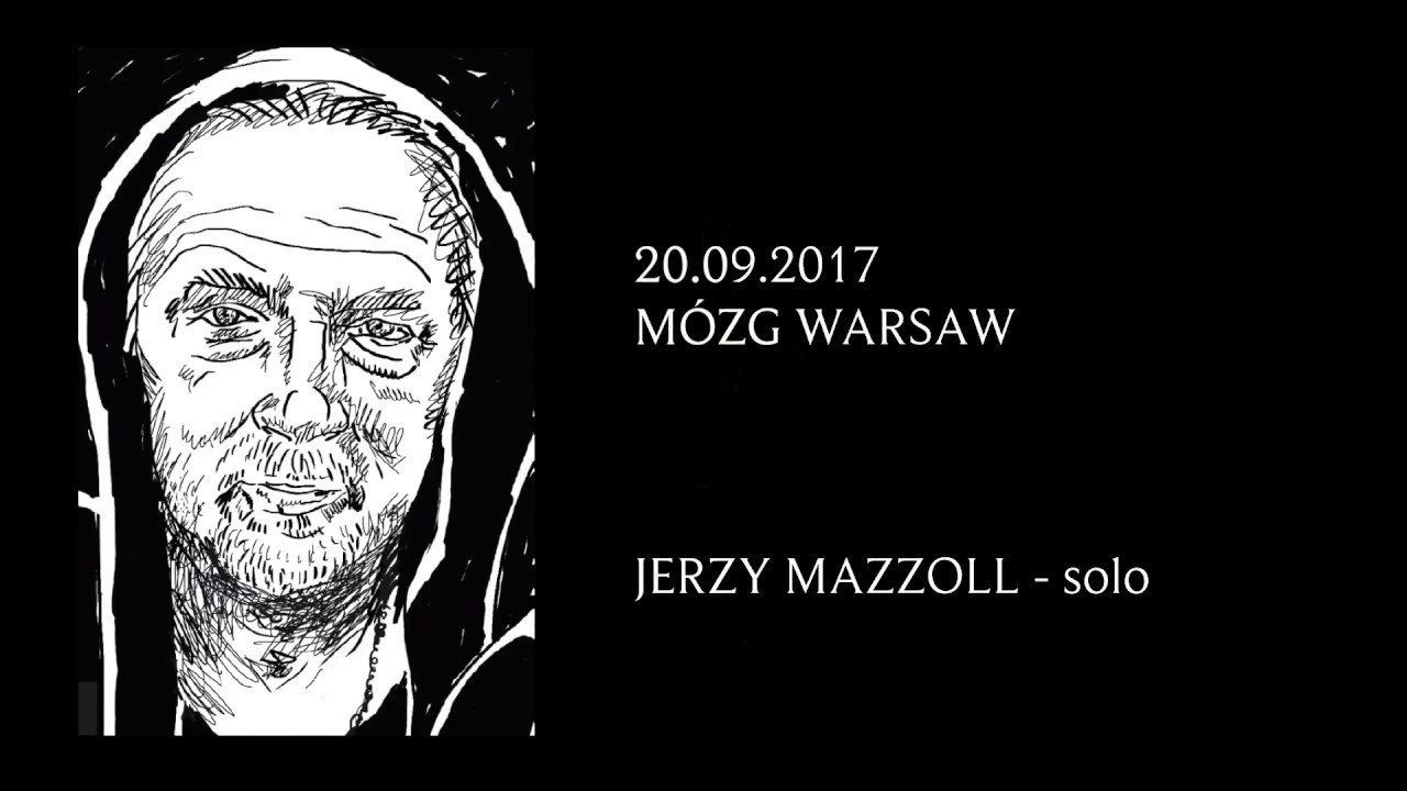 Jerzy Mazzoll - solo concert from MÓZG Warsaw