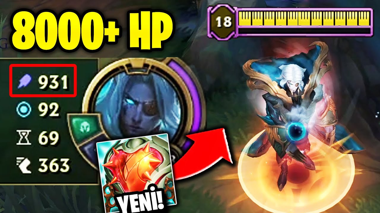 Sezon 13 Vladimir: 8000 HP, 900 AP | Oyun Cidden Bozuldu