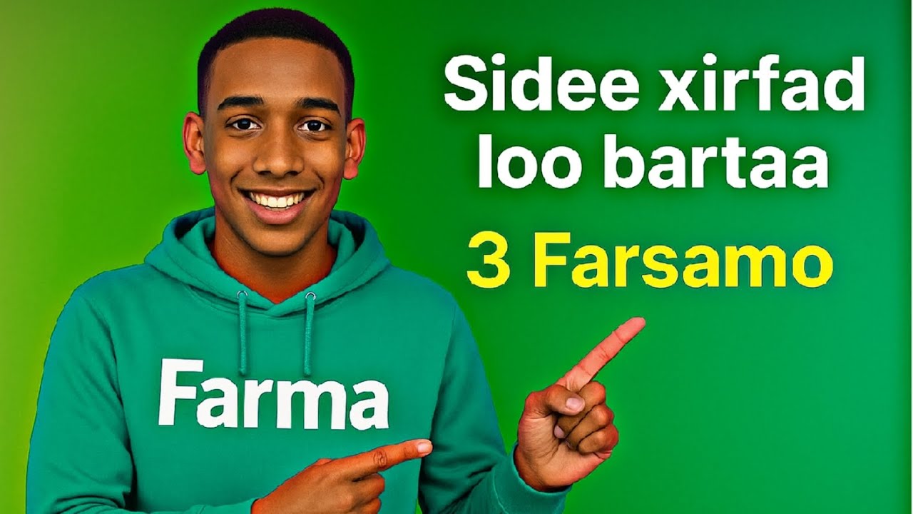 Sidee xirfad loo bartaa || 3 Farsamo || 4 khalad oo ay muhiimtahay in aad iska ilaaliso #skill #baro