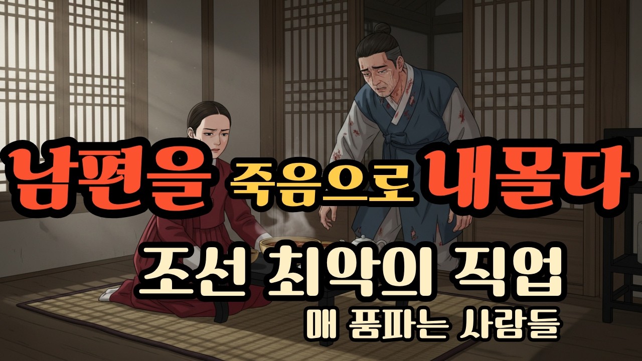 매 품파는 사람들-조선의 최악의 직업