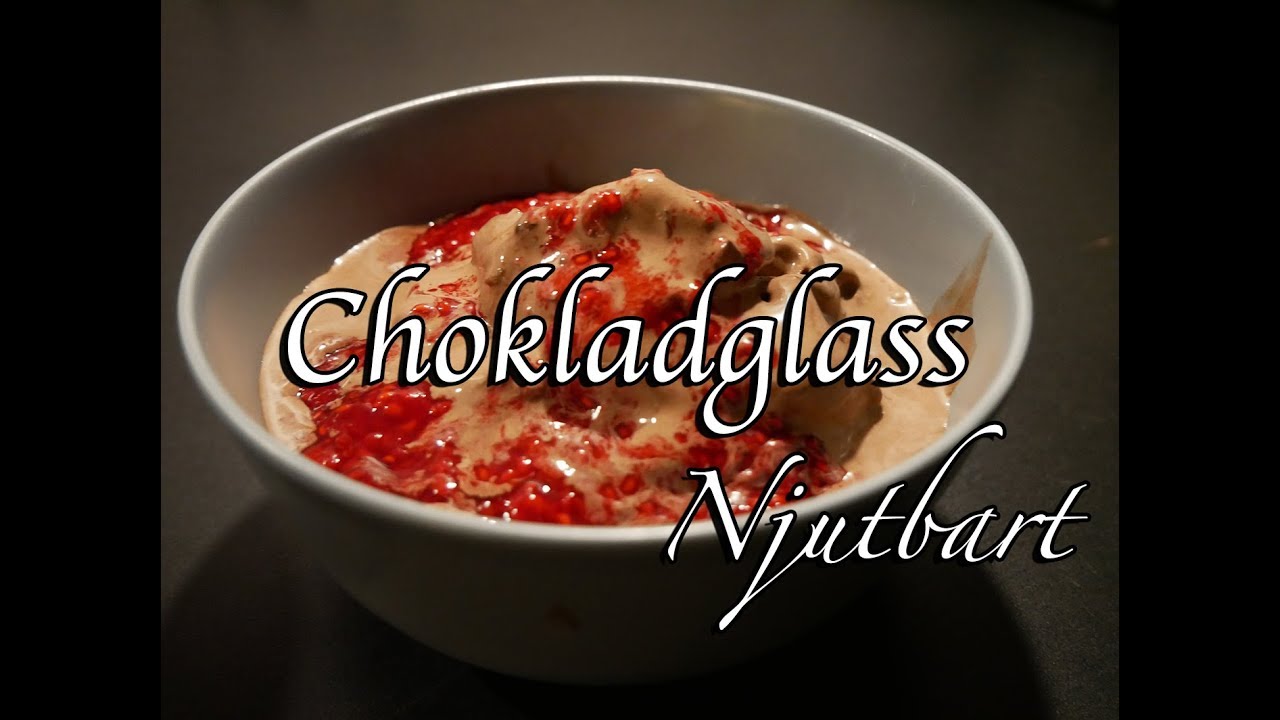 Himmelsk Chokladglass p&aring; valrhonakakao