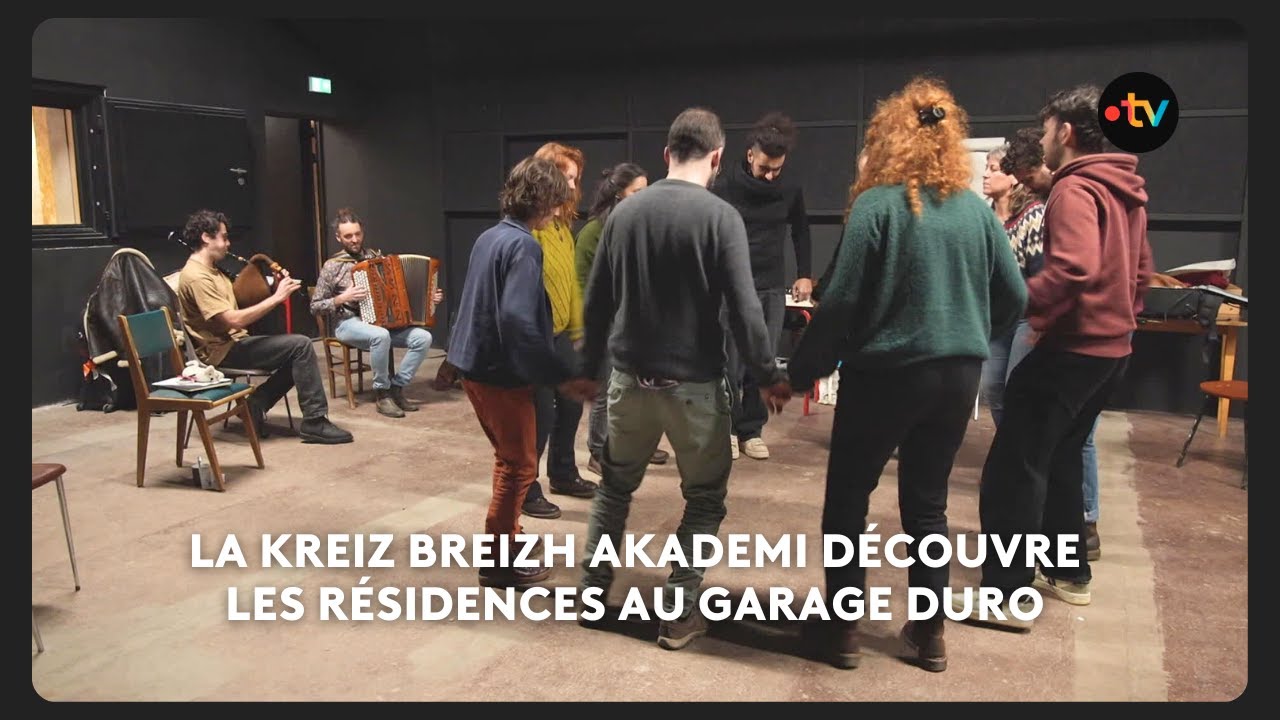 Première résidence au garage Duro pour la Kreiz Breizh Akademi. An Taol Lagad du 19 février 2026