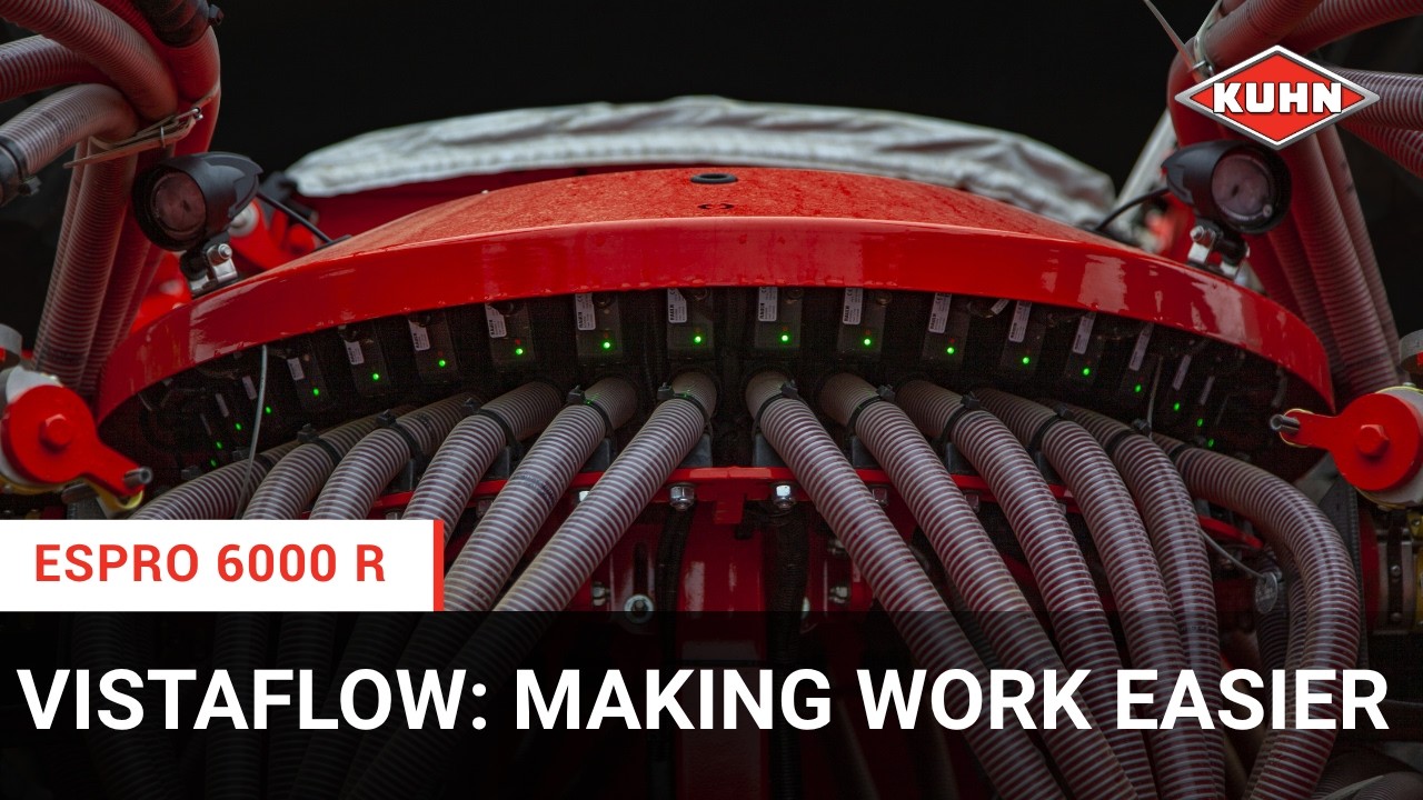 KUHN - ESPRO 6000 R + vistaflow (In action)