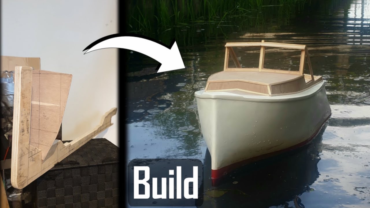 Wooden Model boat building from scratch: Part 3 finishing the cabin!