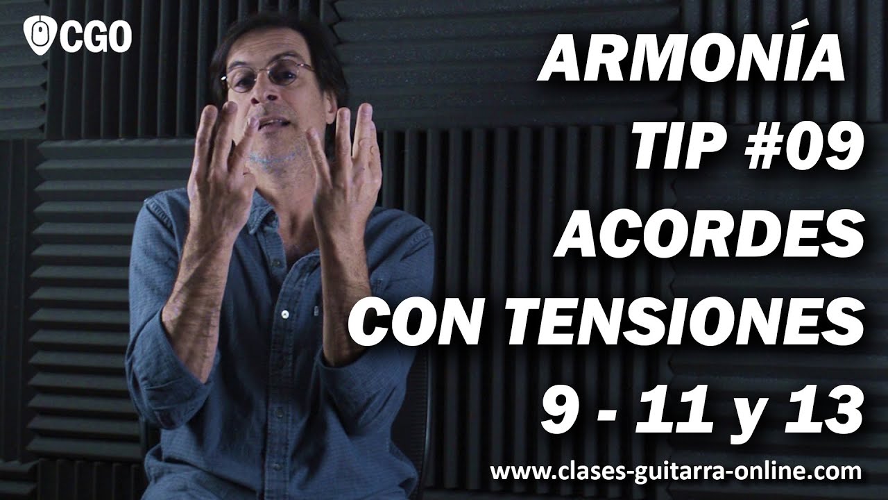 ARMONIA Tip #09 : Acordes con tensiones 9, 11 Y 13