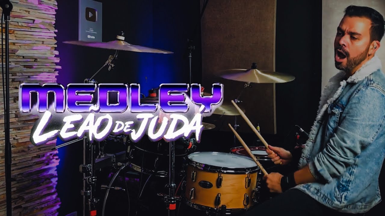 Medley Leão de Judá - Morada - JC Batera (DRUM COVER)