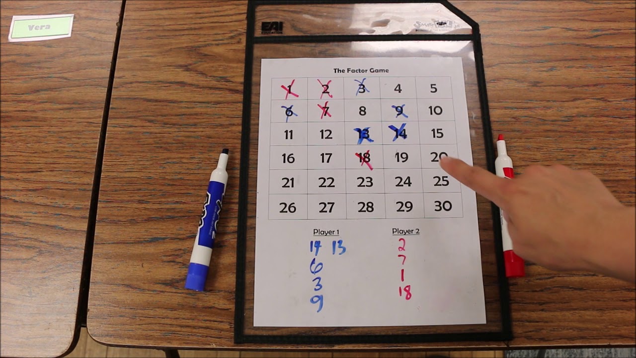 Factor Game