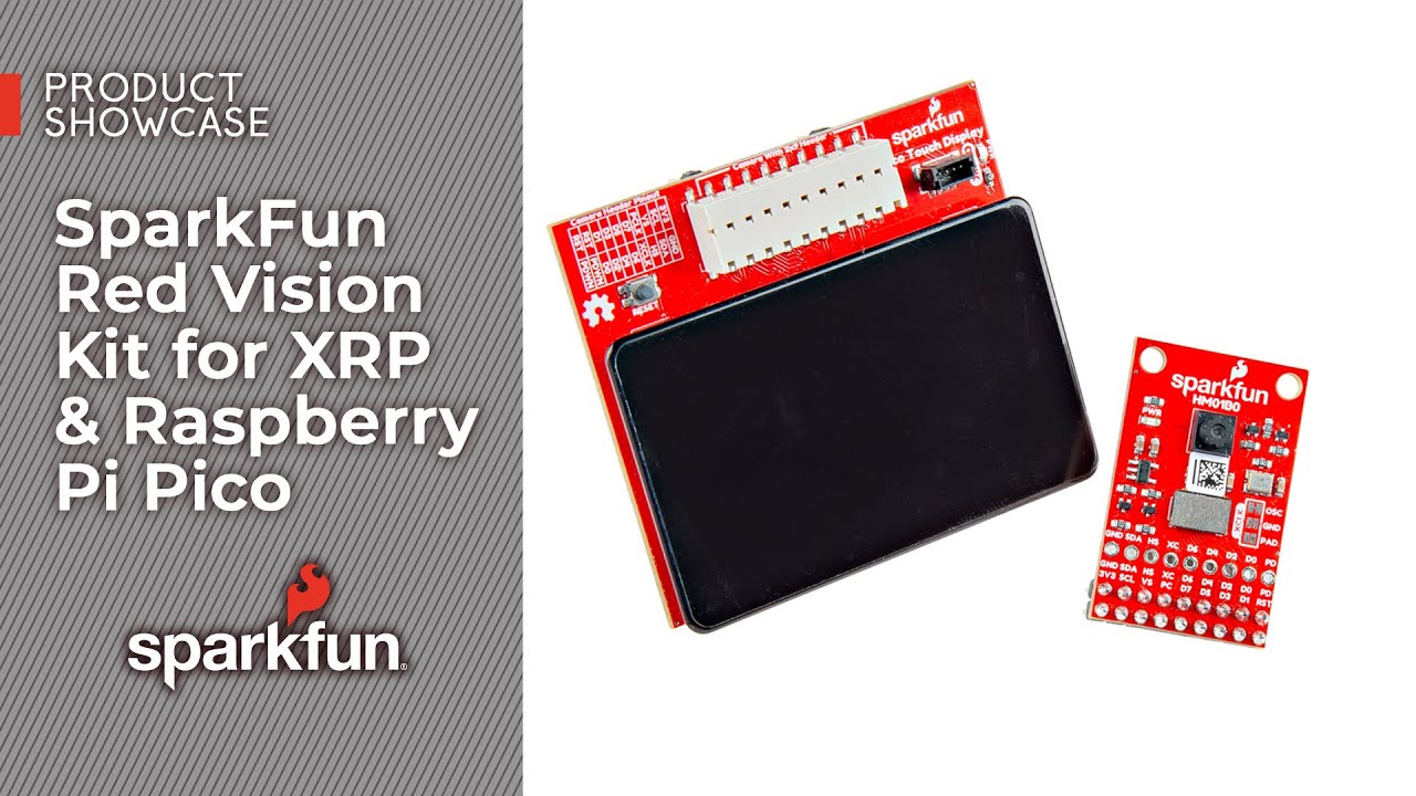 Product Showcase: SparkFun Red Vision Kit for XRP & Raspberry Pi Pico