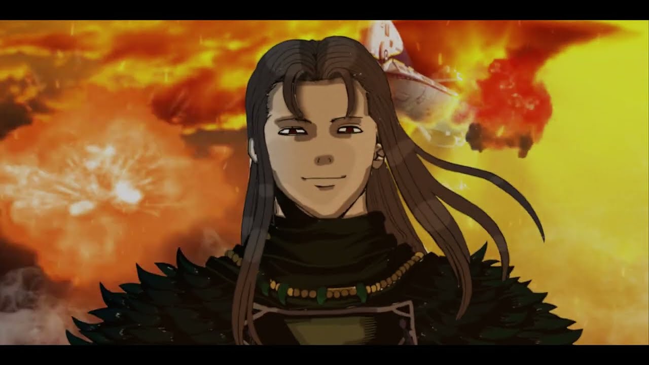 Umibozu vs Utsuro Manga Animation (Gintama Rakuyo Arc)