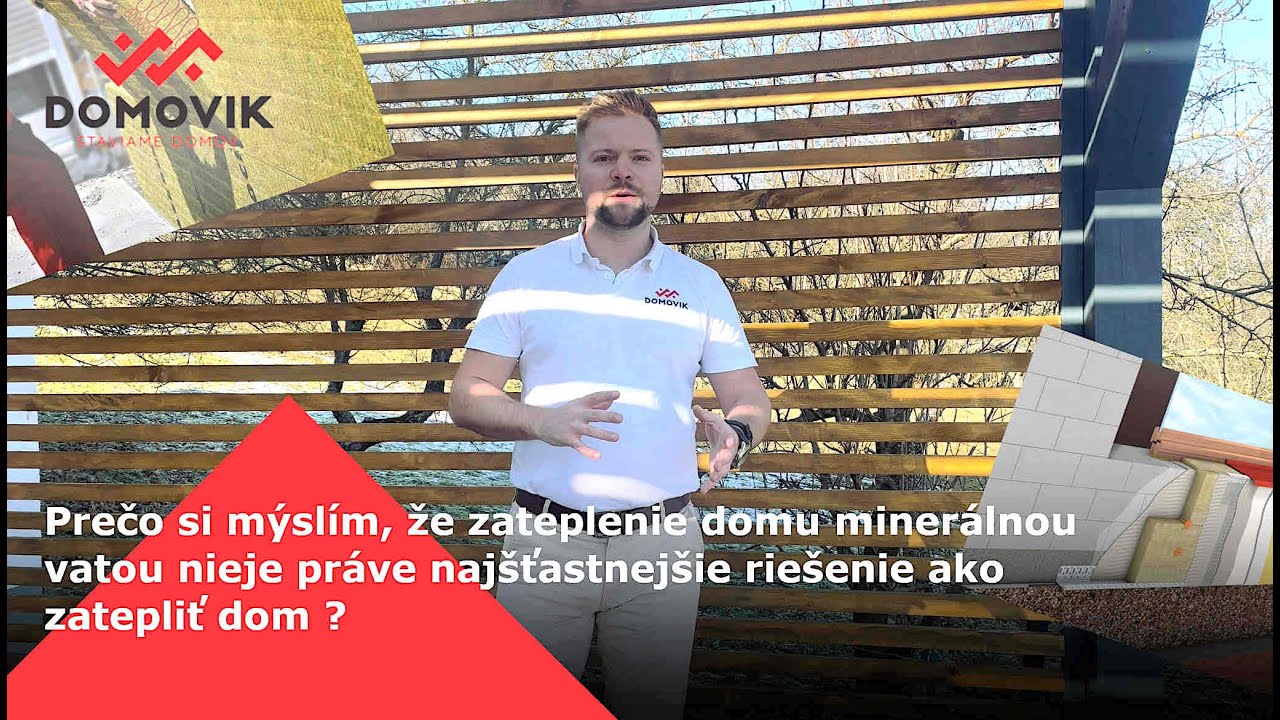 Prečo si mysl&iacute;m, že zatepliť dom miner&aacute;lnou vatou nieje pr&aacute;ve naj&scaron;tastnej&scaron;ie rie&scaron;enie ?