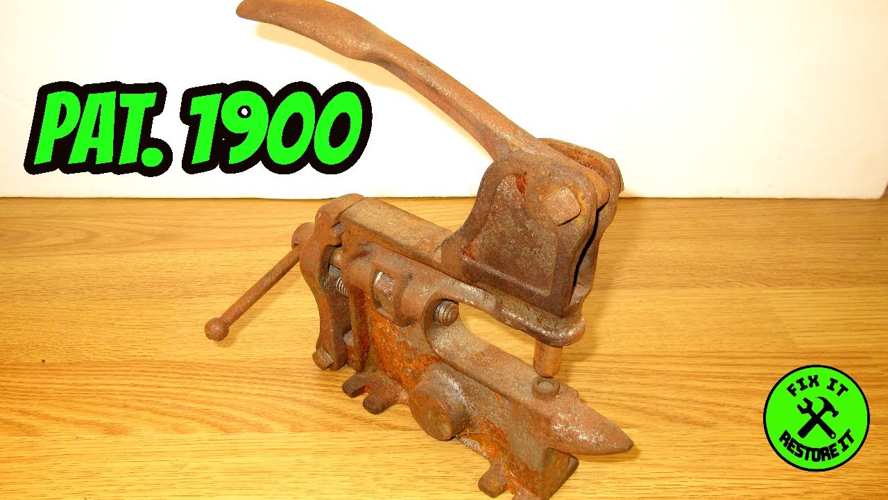 Restoration of antique Pomeroy Leather working tool