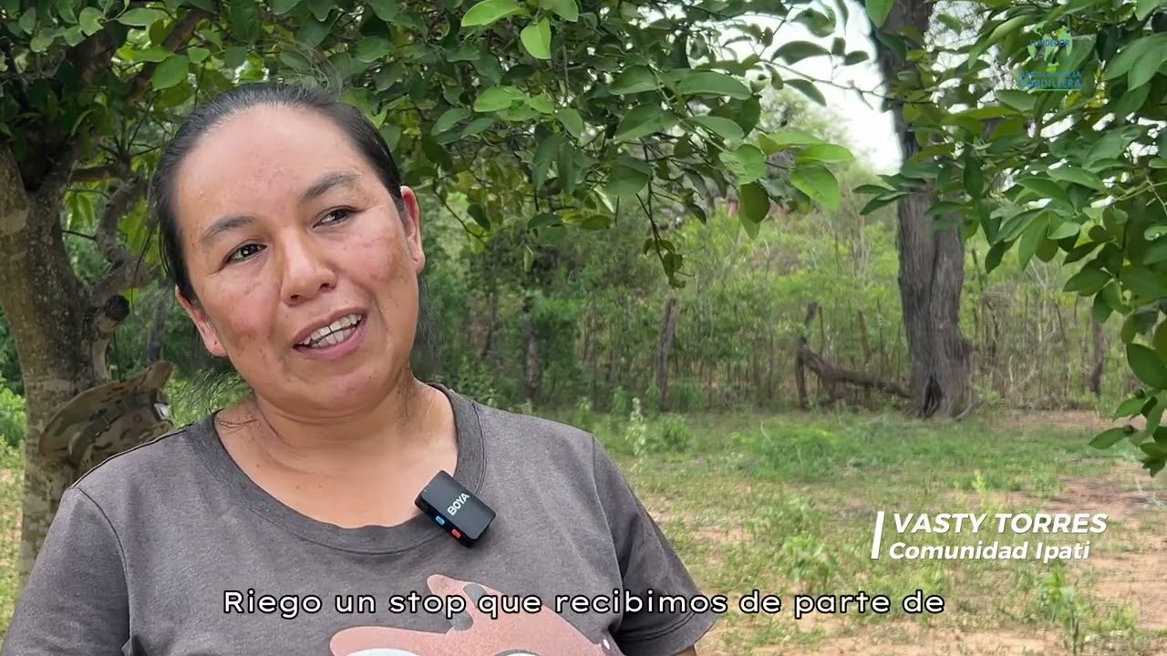 Acceso al agua de familias indígenas guaraníes