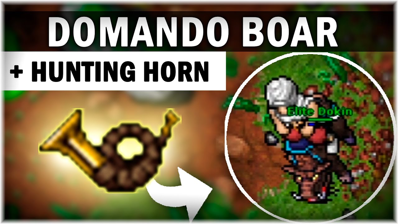 [TIBIA] - MONTARIA: BOAR (COMPLETA)