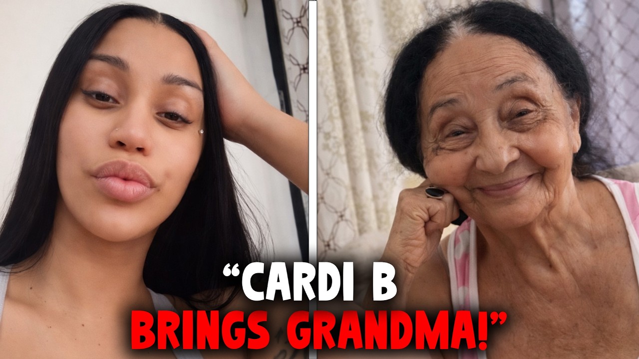 Cardi B Flies Her Grandma Out on Tour While Offset Vacations With the Kids!