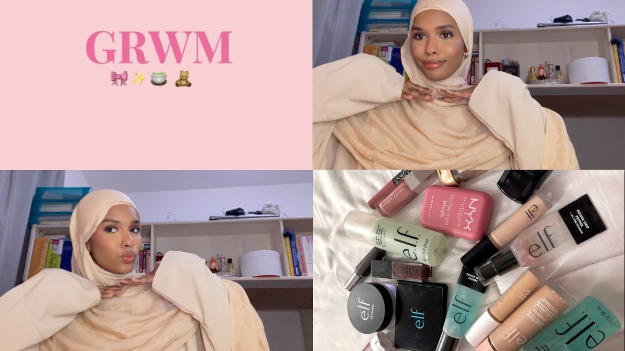 GRWM | تجهزوا معي 💖