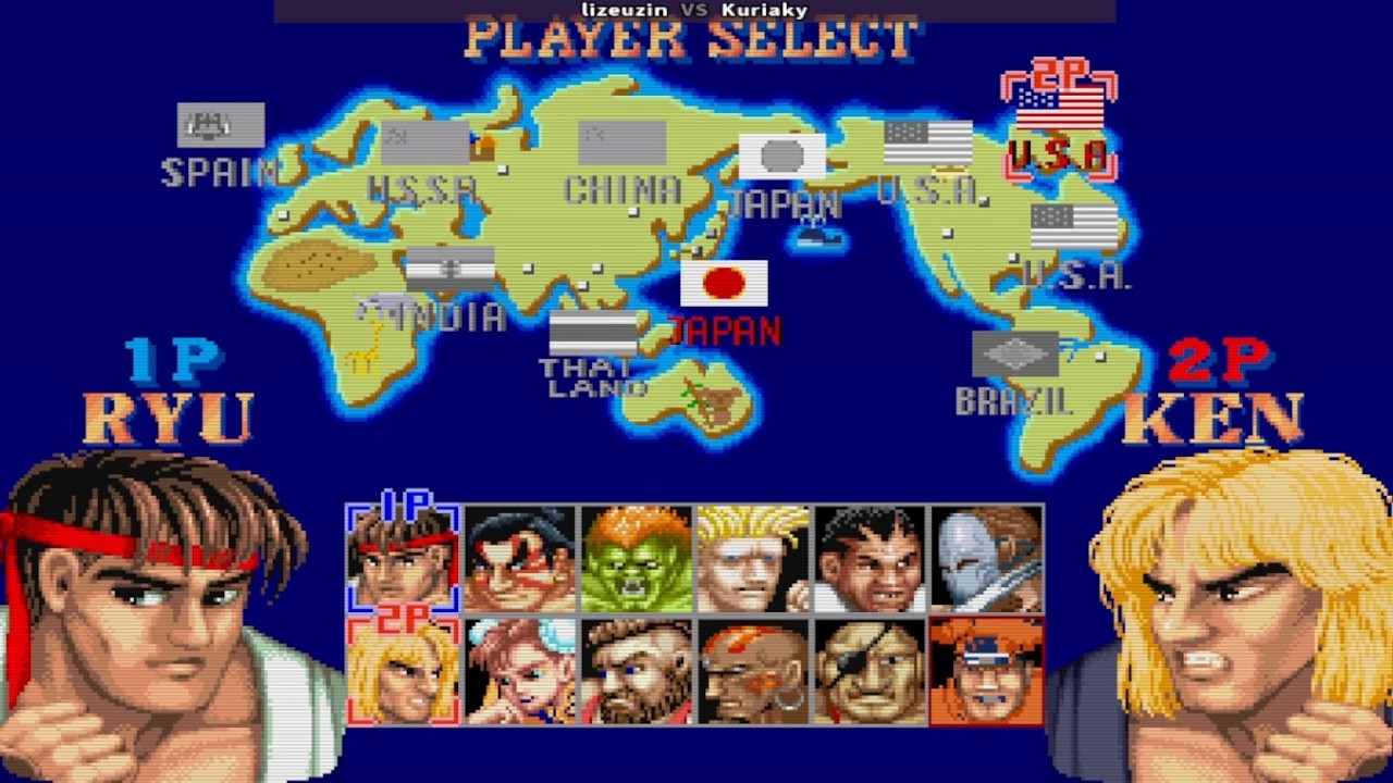 Só Doideira na Street Fighter II - Champion Edition Alpha Magic-F