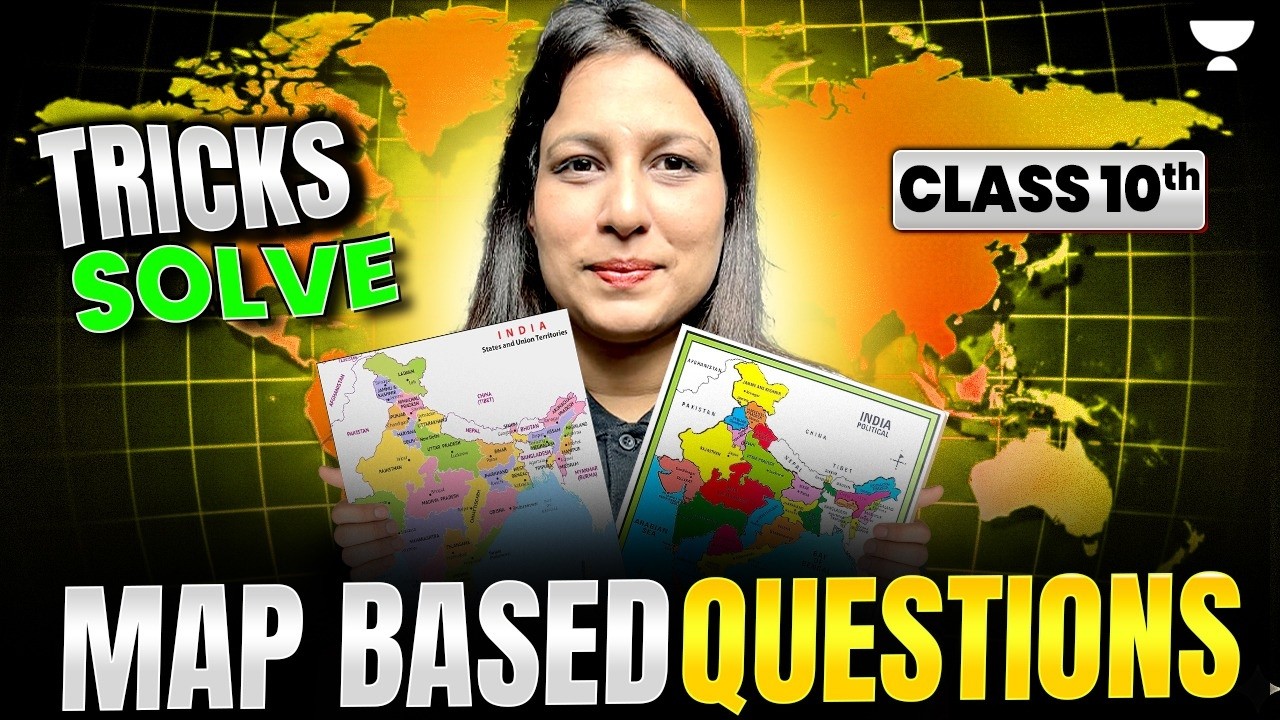 How to Score 5/5 in Map Work 🔥 | Class 10 CBSE Social Science 2026 | Radhika Ma'am