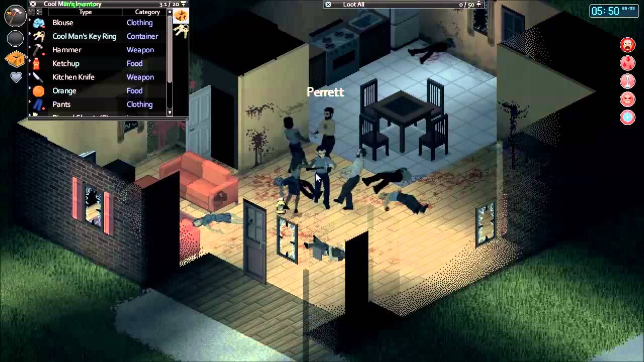 project zomboid:hammerman