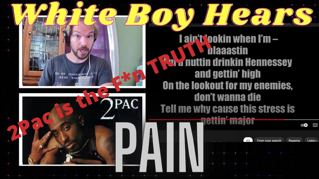 2Pac - Pain (FIRST TIME REACTION!!)