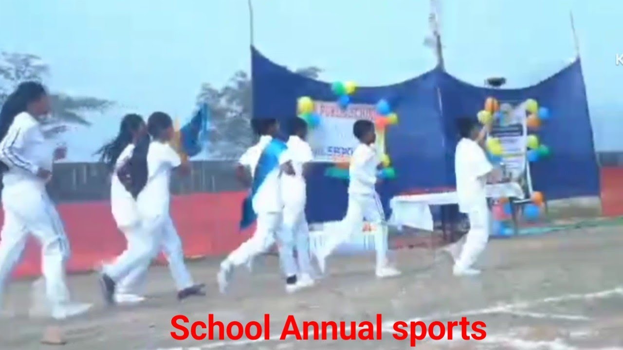 School sports Day 1 ।। School blog 