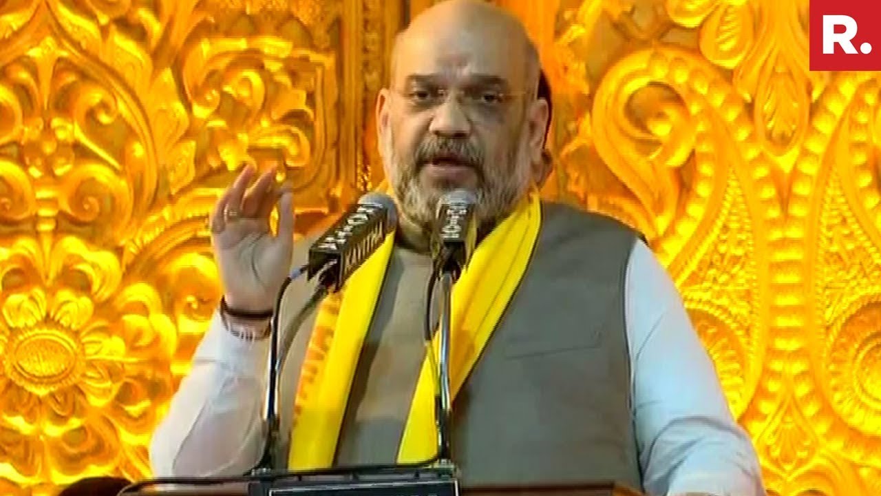 BJP Chief Amit Shah Addresses Rally In Trivandrum