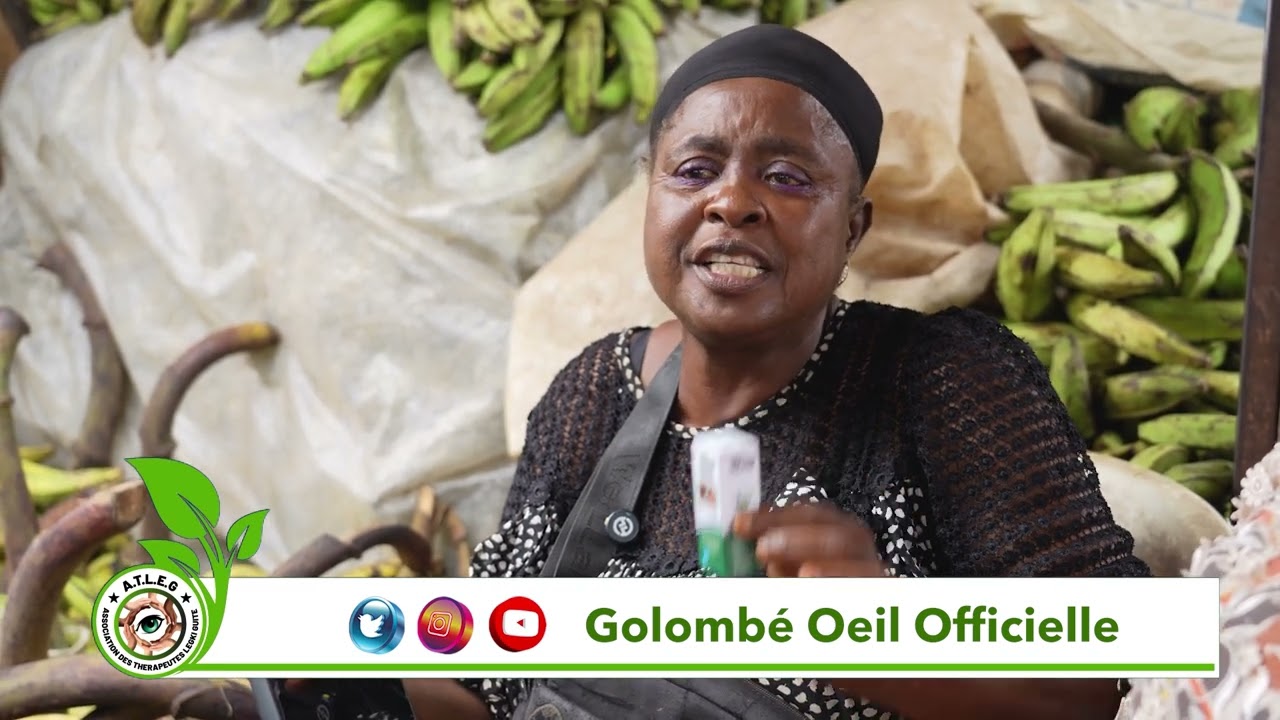Testimony of use of Golombe eye by Mrs. Mbogne ANA, seller at the Bonamoussadi market