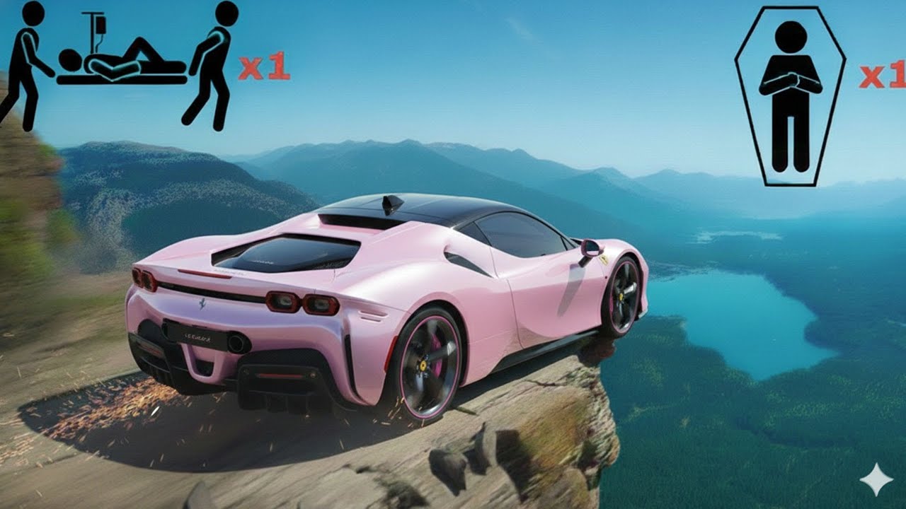 BeamNG.drive Realistic Crashes #22| Epic Survival Chance Test
