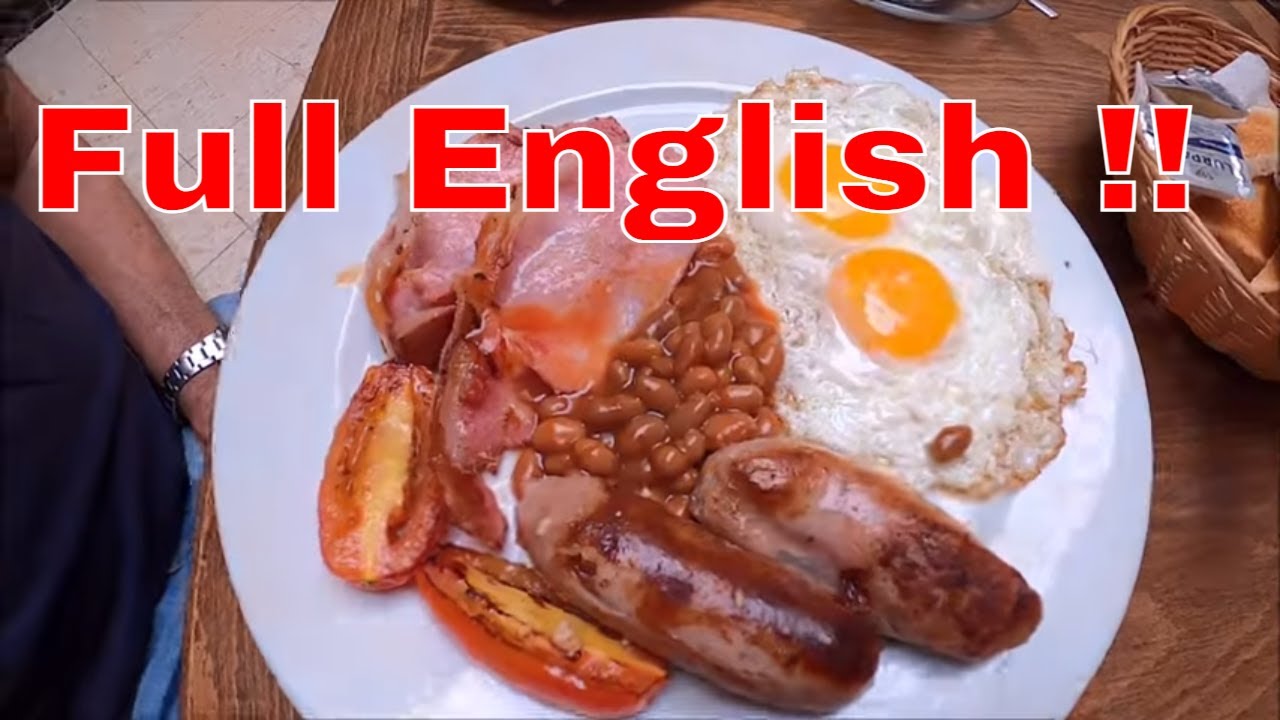 Full English Breakfast in a band club in Valletta , MALTA