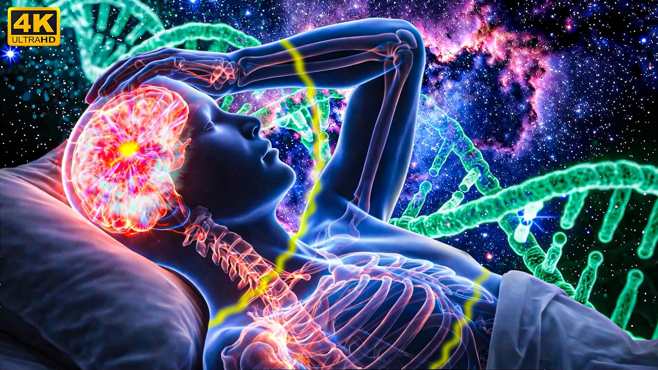 Relaxing Music For Deep Sleep • Brain Massage While You Sleep • Whole Body Restoration