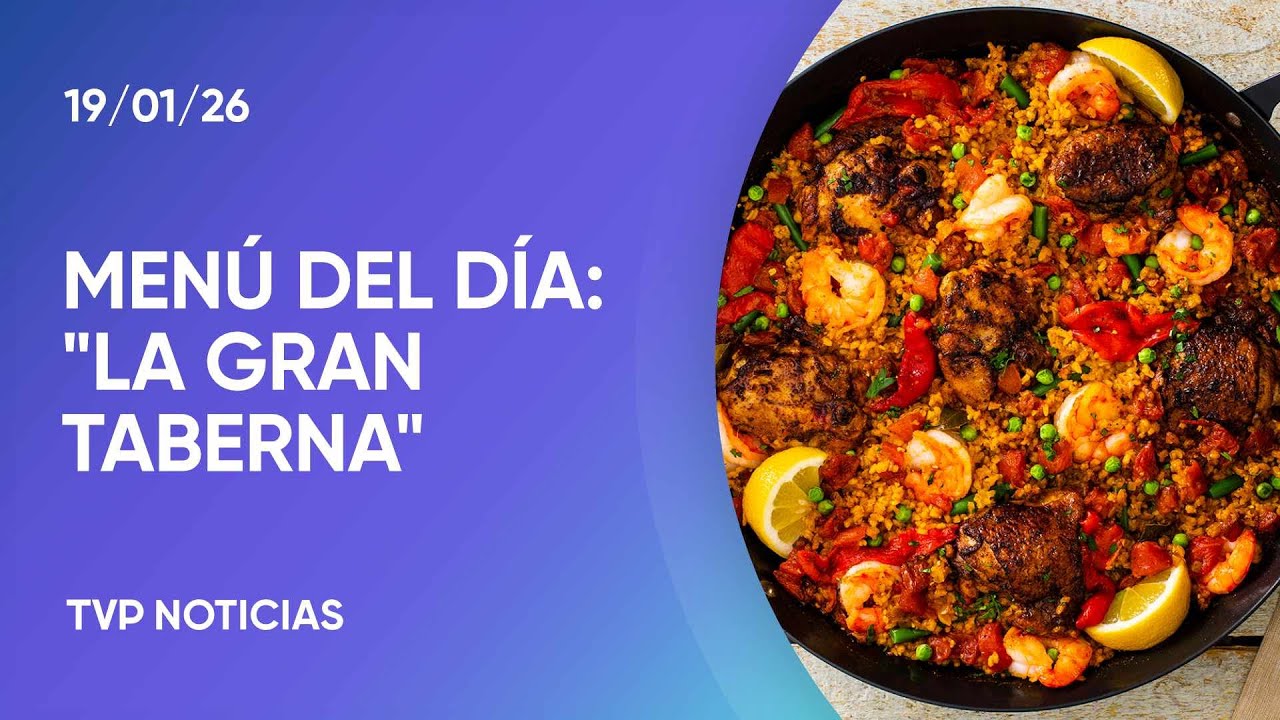 Menú del día: 