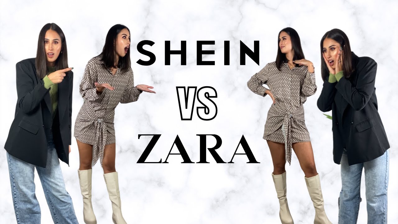 SHEIN vs ZARA || TRY ON HAUL DUPES ECONOMICI #3