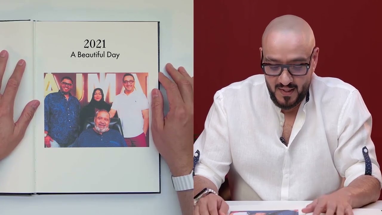 Abdulla Ajmal's Life in a book  #happyfathersday