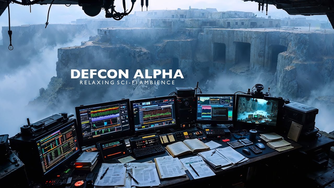 CITADEL: DEFCON Alpha | Deep Sci-Fi Outpost Ambience for Sleep, Study & Focus [4K]