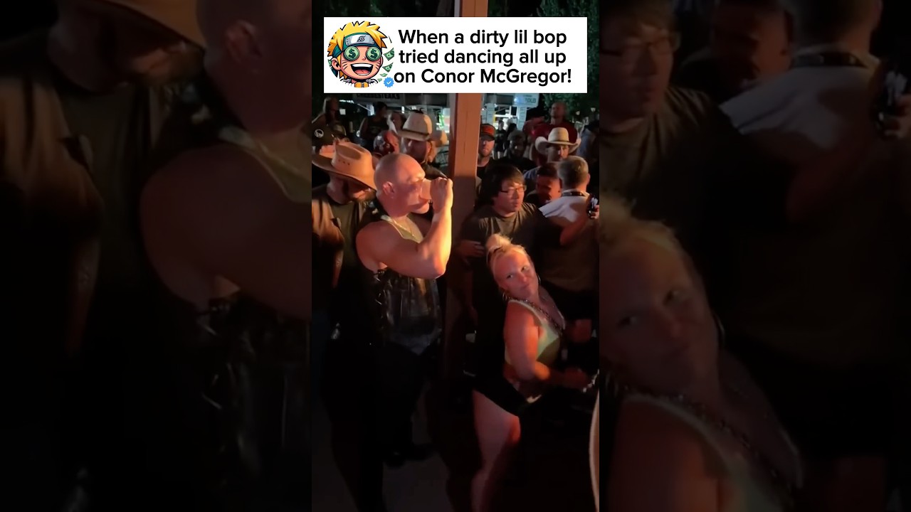 GIRL TRIES DANCING ON CONOR MCGREGOR 🤣