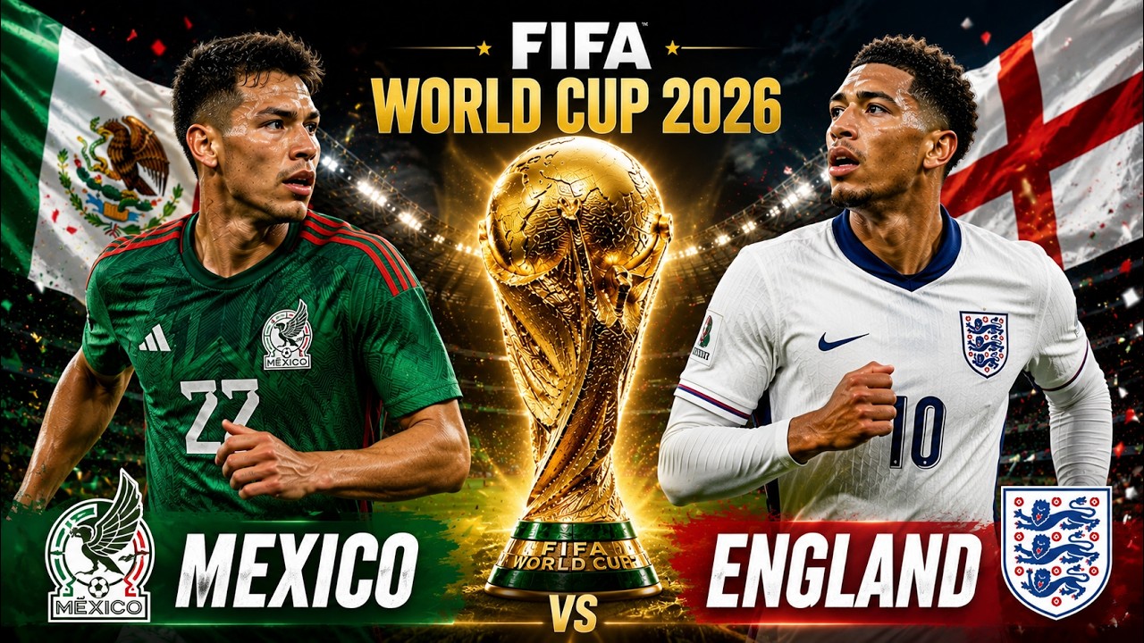 Mexico Vs England LIVE | FIFA World Cup 2026 LIVE | World Cup 2026 | Mexico Vs England