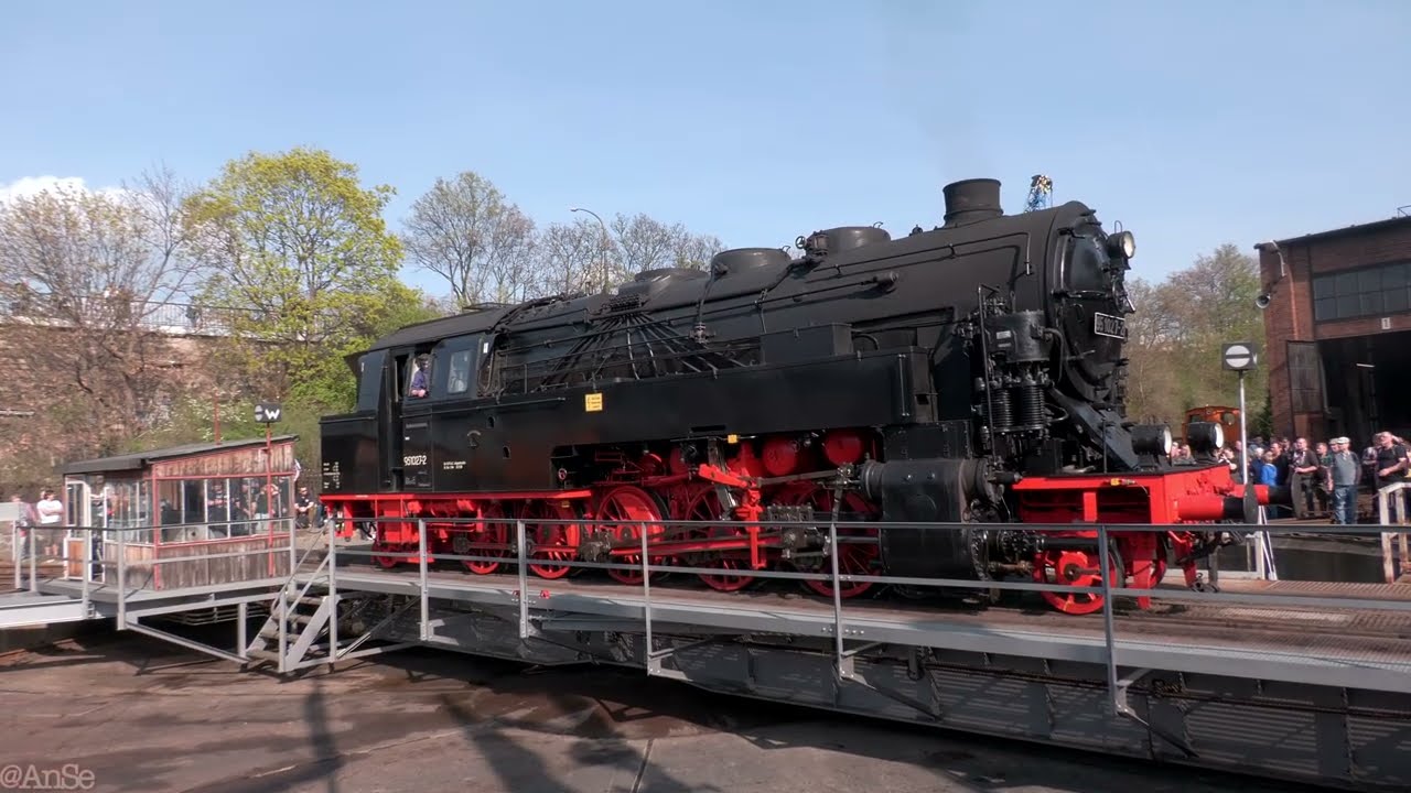 Dampflok 95 1027-2 beim Dresdner Dampflokfest 2025