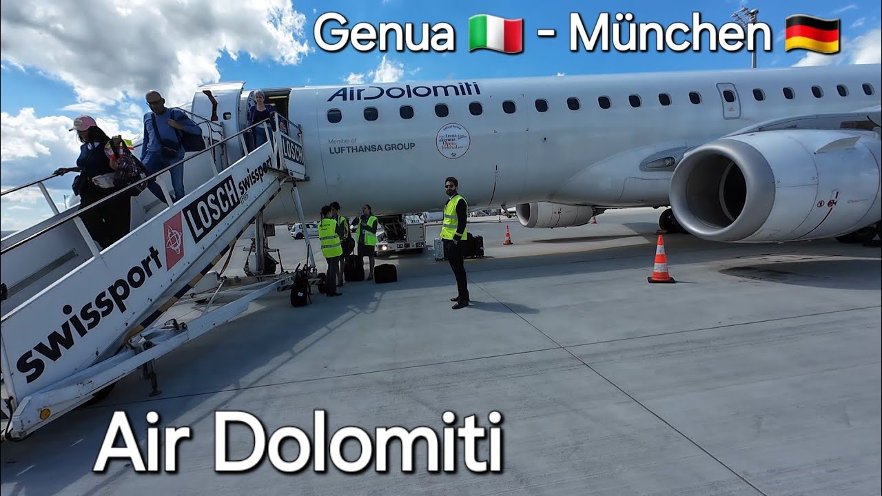 Air Dolomiti  Flug Genua - München