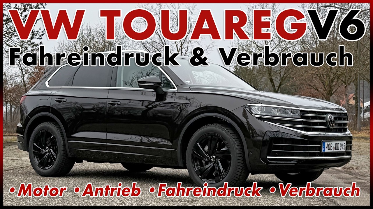 VW Touareg 3.0 V6 TSI - Fahreindruck & Verbrauch zum großen Volkswagen SUV  | Test | Auto | Deutsch