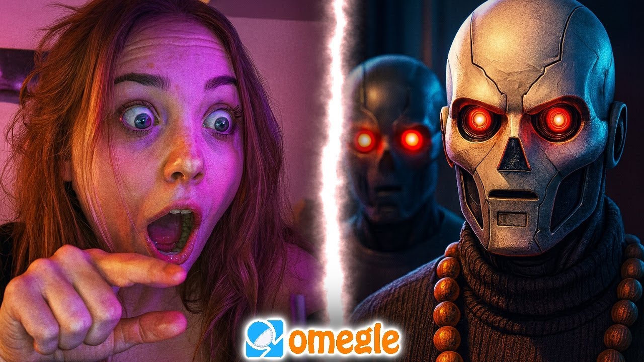 Omegle Trolling with my Robot