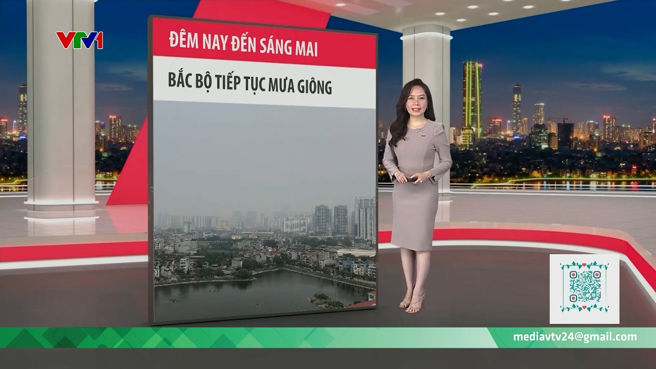 Bắc Bộ tiếp diễn mưa giông, Nam Bộ gia tăng mưa trái mùa | VTV
